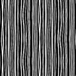 Black - Scrafitto Stripe